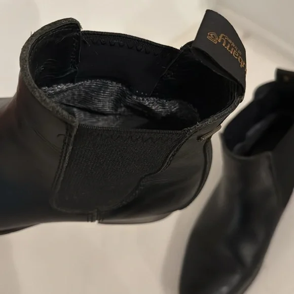 Waterproof dressy black Chelsea boots - Picture 5 of 5